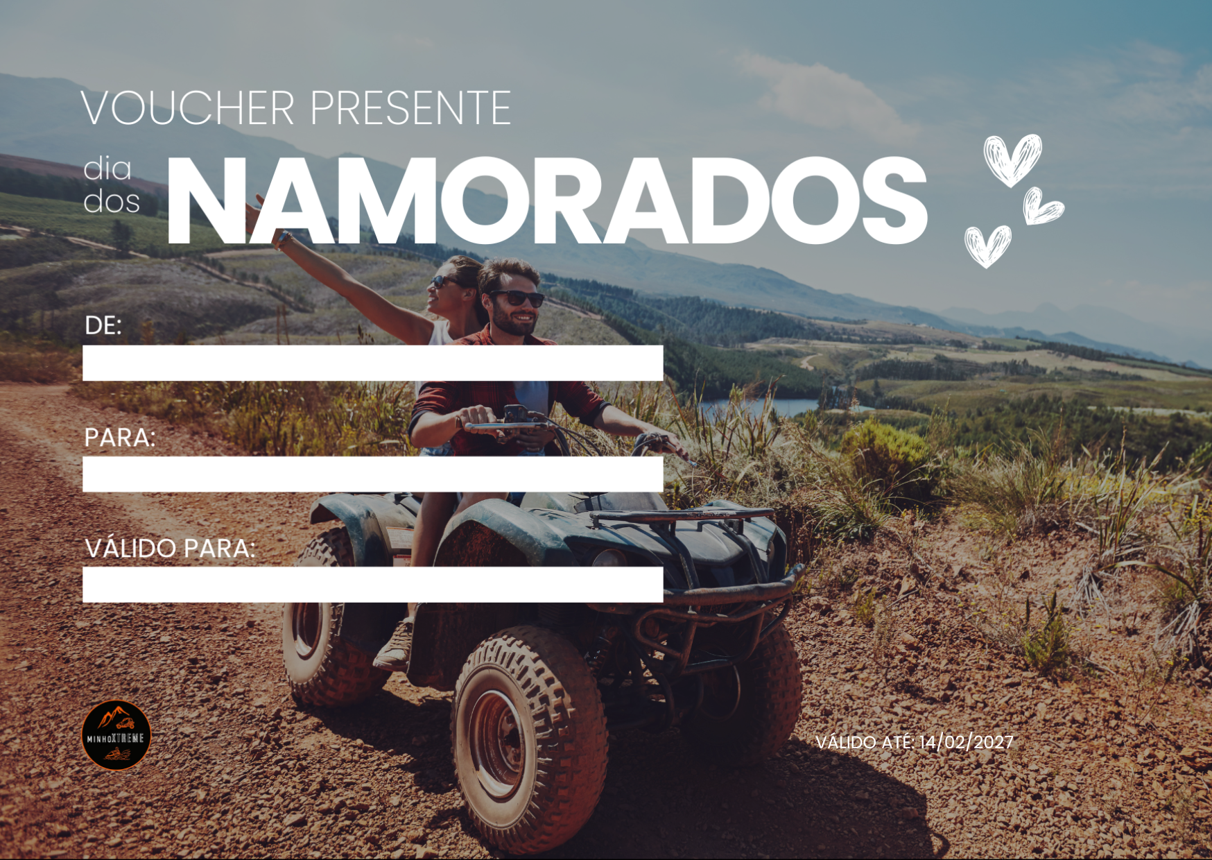 Voucher Dia dos Namorados